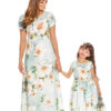Vestido Maria Infantil Azul com Pérolas - Image 2